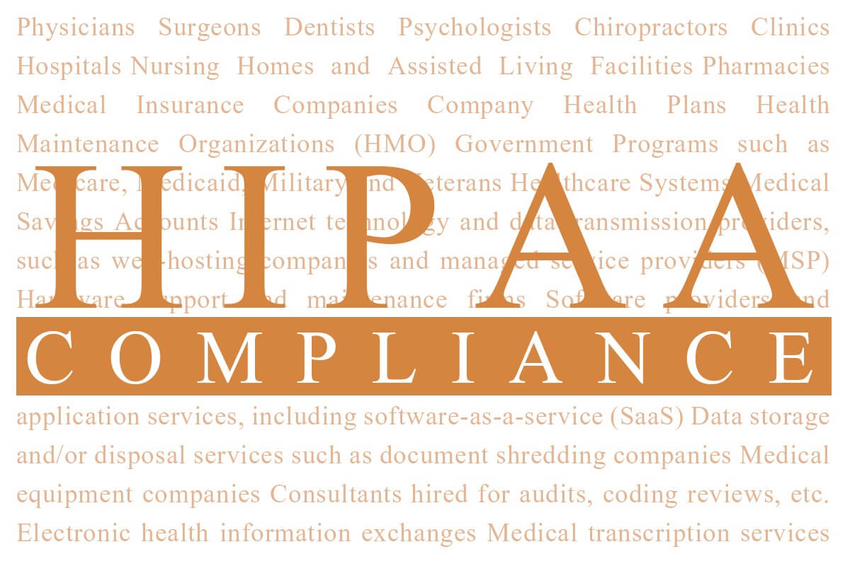 Who Needs to be HIPAA Compliant?