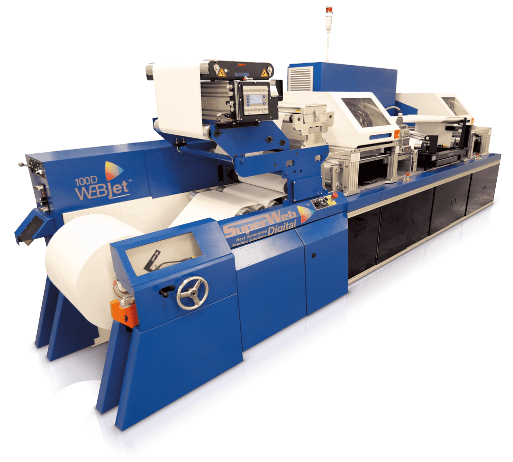 Konica Minolta WEBJet 100D Digital Inkjet Printing Press