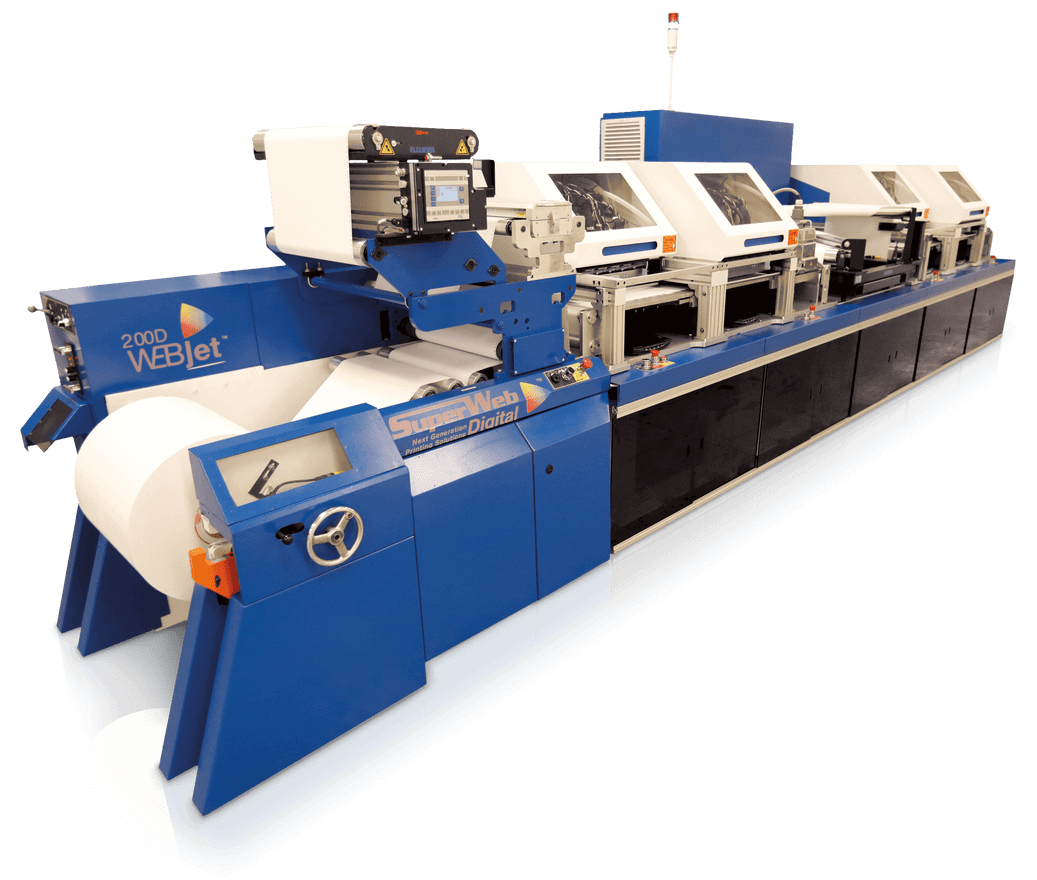 Konica Minolta WEBJet 200D Digital Inkjet Printing Press