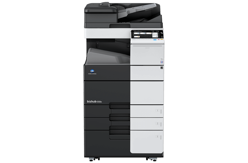 Konica Minolta bizhub 368e Black and White Multifunction Printer
